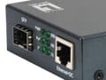Miniatyrbild 6 av 7: LevelOne Gigabit RJ45 till SFP Media Converter, PoE PSE