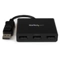 Miniatyrbild 1 av 8: StarTech.com Triple Head DisplayPort 1.2 Multi Monitor MST Hub - Video Splitter - Desktop - AC 100/230V (MSTDP123DP)