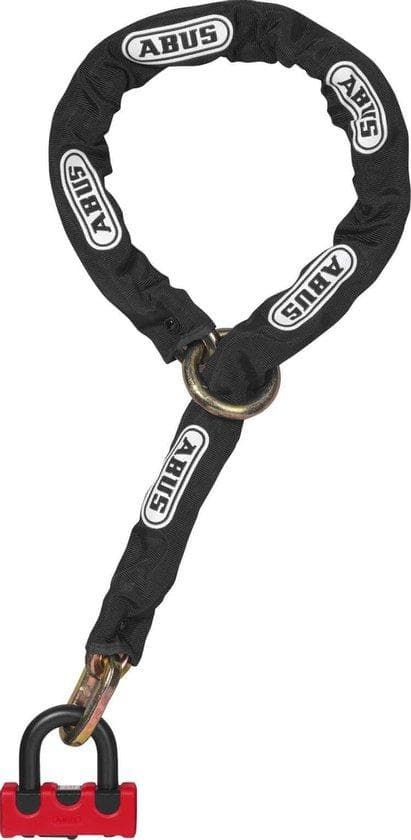 ABUS GRANIT Power XS 67/105HB50 punainen+10KS120 musta silmukka (59715)