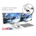 Miniatyrbild 5 av 9: Club Thunderbolt 3 till Dual HDMI 2.0-adapter