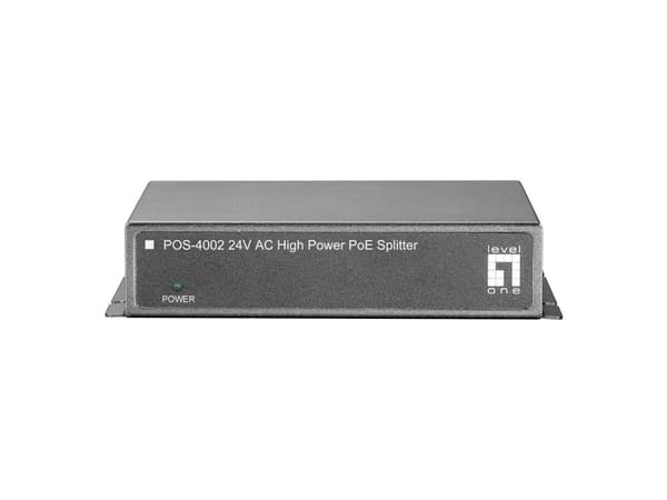 utrusta LevelOne POS-4002 - PoE Splitter (552037)