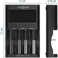 Pikkukuva 2 / 3: Ansmann Powerline 4 Ultra Battery Charger NiCd, NiMH, Li-ion AAA (lyijykynä), AA (penlite), C (vauva), D (mono), 10340, 10350, 10440, 10500, 12500, 12