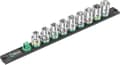 Miniatyrbild 1 av 4: Wera C 4 Zyklop 05005460001 Hylsnyckelset Inch 1/2 9-delat