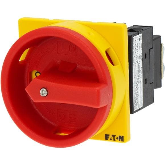 Eaton knastkontakt, låsbar 20 A 690 V 1 x 90° gul rød T0-2-1/EA/SVB 1 stk. el-afbryder (038873)