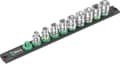 Miniatyrbild 1 av 4: Wera B 4 Zyklop 05005430001 Hylsnyckelset Inch 3/8 9-delat