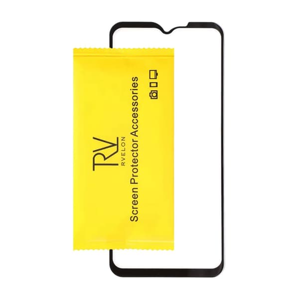 Skärmskydd Samsung Xcover 6 Pro - 3D Härdat Glas - Svart (miljö)