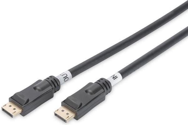 ASSMANN Electronic DisplayPort Anschl.kabel,15m Sort