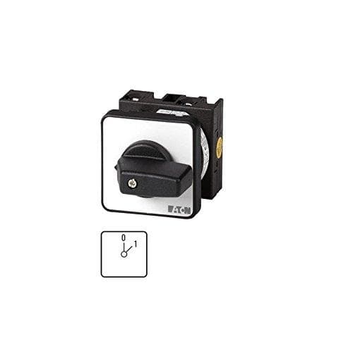 Eaton T0-1-15401/E Elektrisk vippekontakt 1P Sort - Metallisk (038854)