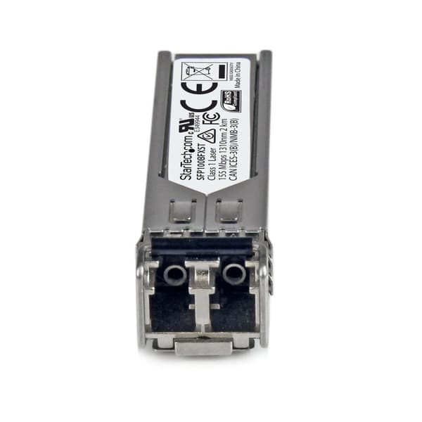 StarTech.com 100Base-FX - 100 Mbit/s Transceiver - LC Fiber - MSA-kompatibel - 2 km - 100 Mbit/s SFP-modul - Multi Mode SFPMSA-kompatibel 100 Mbit/s S