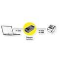 Miniatyrbillede 6 af 6: ROLINE 12021008 RS232 til RS422/485 konverter til DIN-skinne, selvdrevet sort