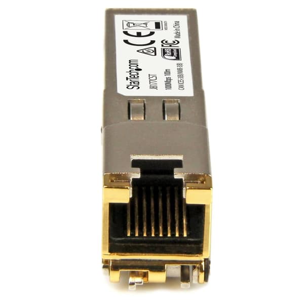 StarTech Gigabit RJ45 Kobber / Kobber SFP Transceiver Modul - HP J8177C kompatibel