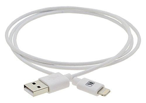 Kramer Electronics C-UA/LTN/WH-3 3ft USB til Lightning-kabel - Hvid