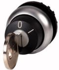 Miniatyrbillede 1 af 2: Eaton M22-WRS-A1 Nøgleknap Plast frontring Nøgle Sort 1 stk.