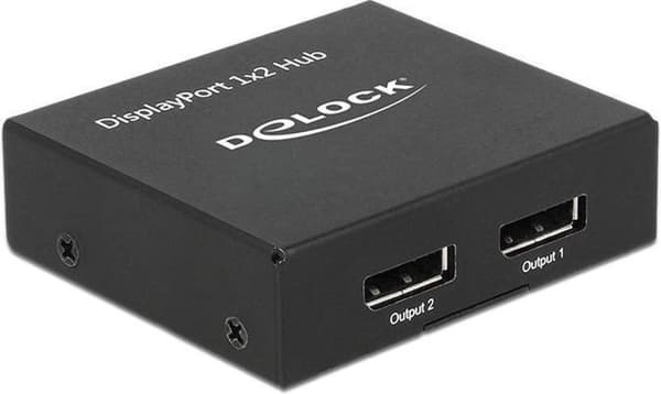 DeLOCK 87691 videodelare DisplayPort 2x DisplayPort