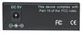 Miniatyrbillede 6 af 7: Intellinet 506519 - Mediekonverter - 10Base-T, 100Base-FX, 100Base-TX - ekstern - 1310 nm (506519)