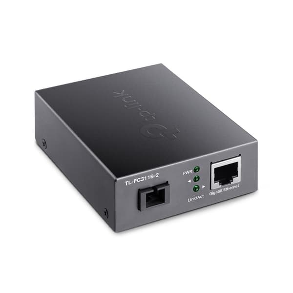 TP-LINK TL-FC311B-2 - 1000 Mbit/s - IEEE 802.3ab, IEEE 802.3i, IEEE 802.3u, IEEE 802.3z - Gigabit Ethernet - 10 100 1000 Mbit/s - 1000 Mbit/s (- TL -
