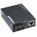 Miniatyrbillede 2 af 6: Intellinet 506502 Fast Ethernet Media Converter - Mediekonverter - 10Base-T, 100Base-FX, 100Base-TX - RJ-45 - SC multi-mode - ekstern - 1310 nm (50650