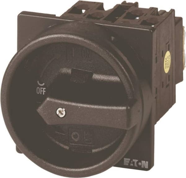 Eaton T0-1-102/EA/SVB-SW Knastkontakt Omskiftelig 20 A 690 V 1 x 90 ° Sort 1 stk.