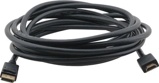 Kramer C-DPM/HM Series C-DPM/HM-10 - Video-/lydkabel - DisplayPort / HDMI - HDMI, 19-benet (M) - DisplayPort (M) - 3 m (97-0601010)