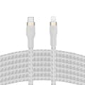 Miniatyrbillede 3 af 5: Belkin BOOST CHARGE™ flettet USB-C til Apple iPhone Lightning - 1m - Hvid