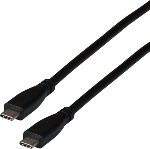 EFB Elektronik EBUSBC40-20G.2 USB-kabel 2 m USB4 Gen 2x2 USB C Svart