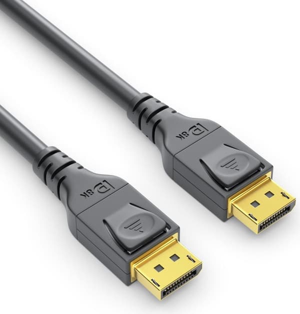 Purelink - DisplayPort-kabel - DisplayPort (M) til DisplayPort (M) - DisplayPort 1.4 - 3.0m - 8K-understøttelse - Sort (PI5010-030)