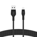 Miniatyrbild 3 av 5: Belkin BOOST CHARGE™ flätad USB-A till iPhone Lightning - 1m - Svart