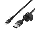 Miniatyrbild 4 av 5: Belkin BOOST CHARGE™ flätad USB-A till iPhone Lightning - 1m - Svart