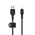 Miniatyrbild 1 av 5: Belkin BOOST CHARGE™ flätad USB-A till iPhone Lightning - 1m - Svart