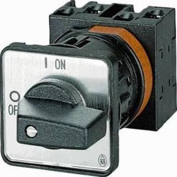 Eaton P1-25/E ON/OFF-knap Til frontmontering 690 V Sort 1 stk.