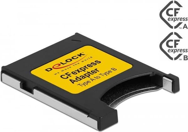Delock - korttisovitin (CFexpress Type A) - CFexpress Card Type B