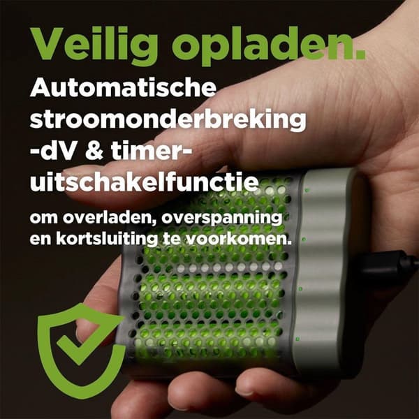 GP ReCyko AA/AAA Speed Oplader (USB) - Batterioplader - inkl. 4x AA batterier 2600mAh
