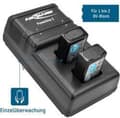 Miniatyrbillede 4 af 5: Ansmann Powerline 2 Indendørs Batterioplader Sort