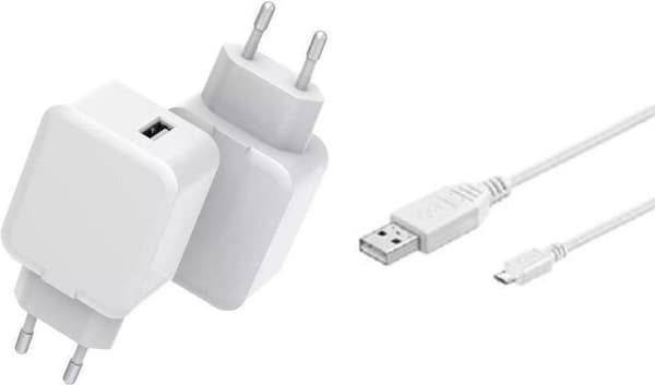 CoreParts MBXUSB-AC0010 Oplader til mobilenheder hvid indendørs (MBXUSB-AC0010) Hvid