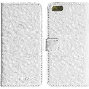 nevox 1174 Leaf Green - valkoinen matkapuhelinkotelo (4250686401745)