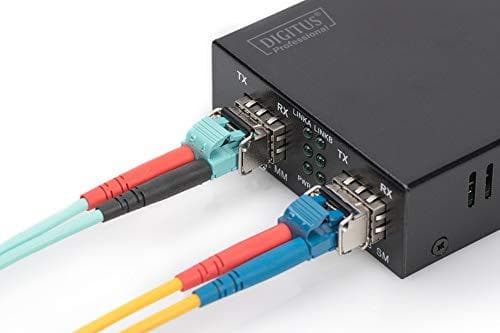 DIGITUS - SFP (mini-GBIC) transceivermodul - GigE - 1000Base-SX - SFP (mini-GBIC) / LC multi-mode - upp till 550 m - 850 nm
