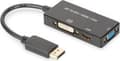 Miniatyrbild 1 av 5: Ansmann Coil Over Kit 340418002PLUG DisplayPort till 1in. 3 omvandlarkabel svart