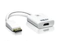 Miniatyrbild 1 av 5: DisplayPort-kabel DisplayPort hane - HDMI hona 0,15 m Vit