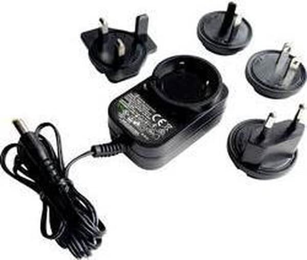 Dehner Elektronik SYS 1121-0612-W2E Plug-in strømforsyning, fast spænding 12 V/DC 0,5 A 6 W Reguleret, Med adapter til Storbritannien, Med adapter til