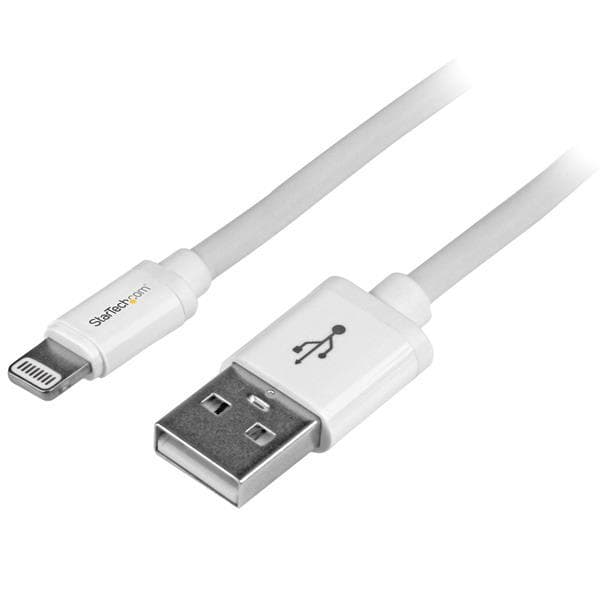 StarTech.com Apple 8-benet Lightning-stik til USB-kabel - USB-kabler til iPhone/iPod/iPad - iPad/iPhone/iPod Opladnings-/Datakabel - Lightning til USB