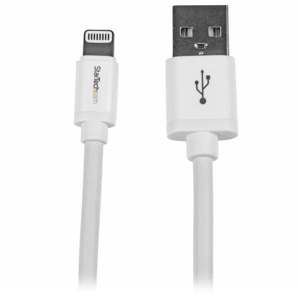 StarTech.com Applen 8-nastainen Lightning-liitin USB-kaapeliin - USB-kaapelit iPhonelle/iPodille/iPadille - iPad/iPhone/iPod-lataus-/datakaapeli - Lig