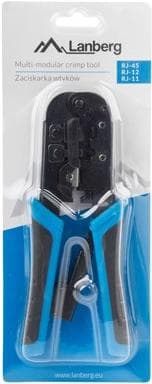 Puristustyökalu Lanberg NT-0201 (sininen) (NT-0201)
