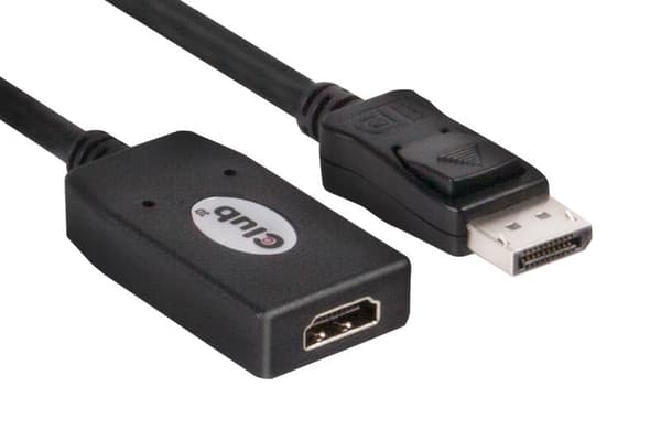 CLUB3D UltraAV DisplayPort til HDMI-kabel
