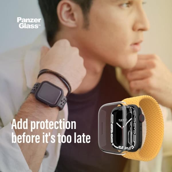PanzerGlass Premium Anti-bakteriellt glasskärmskydd Svart Apple Watch 40mm