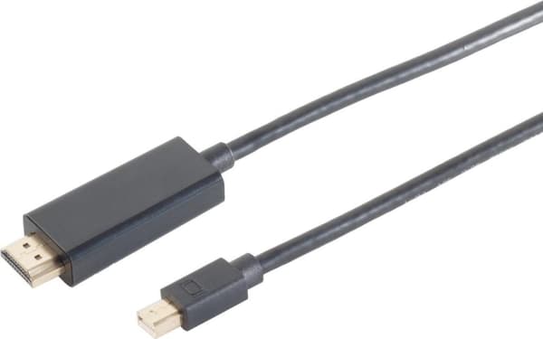 S-CONN DISPLAYPORT KABEL Displayport kabel-Mini DP1.4 4K60Hz 3m (10-72045)