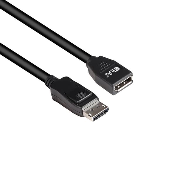 Club 3D - DisplayPort forlængerkabel - DisplayPort (M) til DisplayPort (W) - DisplayPort 1.4 - 2 m - 8K support