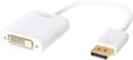 Miniatyrbillede 1 af 3: LogiLink CV0058B Kabelafstandsstykke DisplayPort 1.2 DVI Hvid