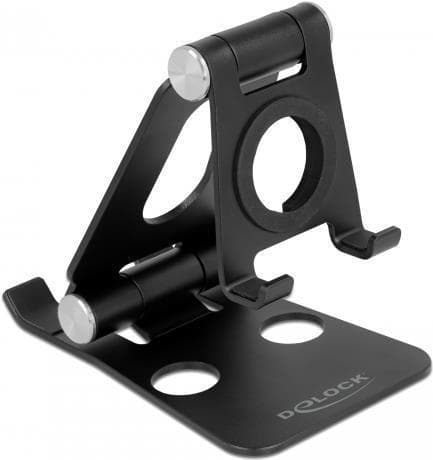 Delock - Holder til smartwatch, tablet - justerbar - sort (18430) Sort