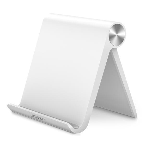 UGREEN - Justerbar bordholder til telefon/tablet op til 7,9 tommer. Hvid