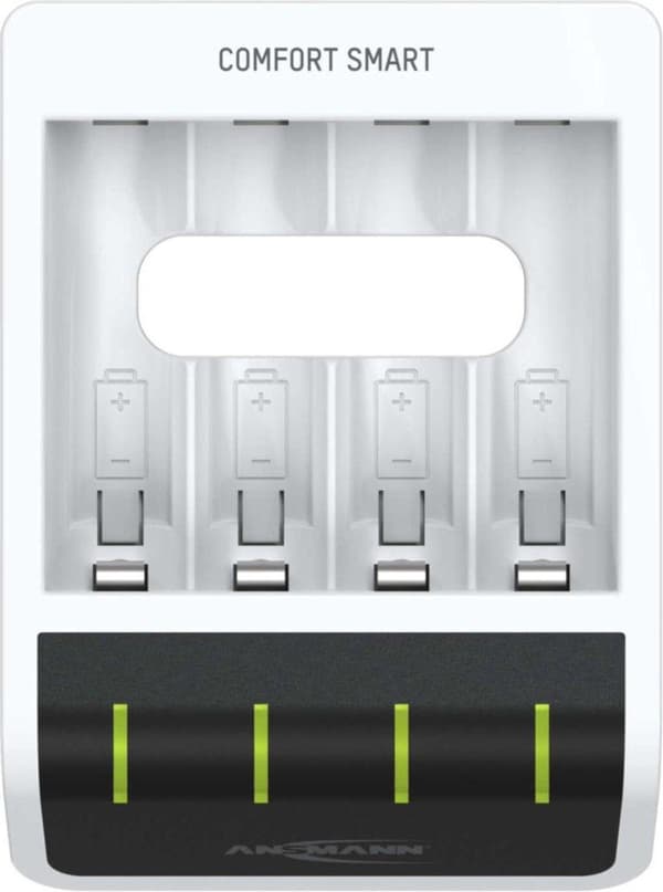 Ansmann Comfort Smart batterioplader NiMH AAA (blyant), AA (penlite)